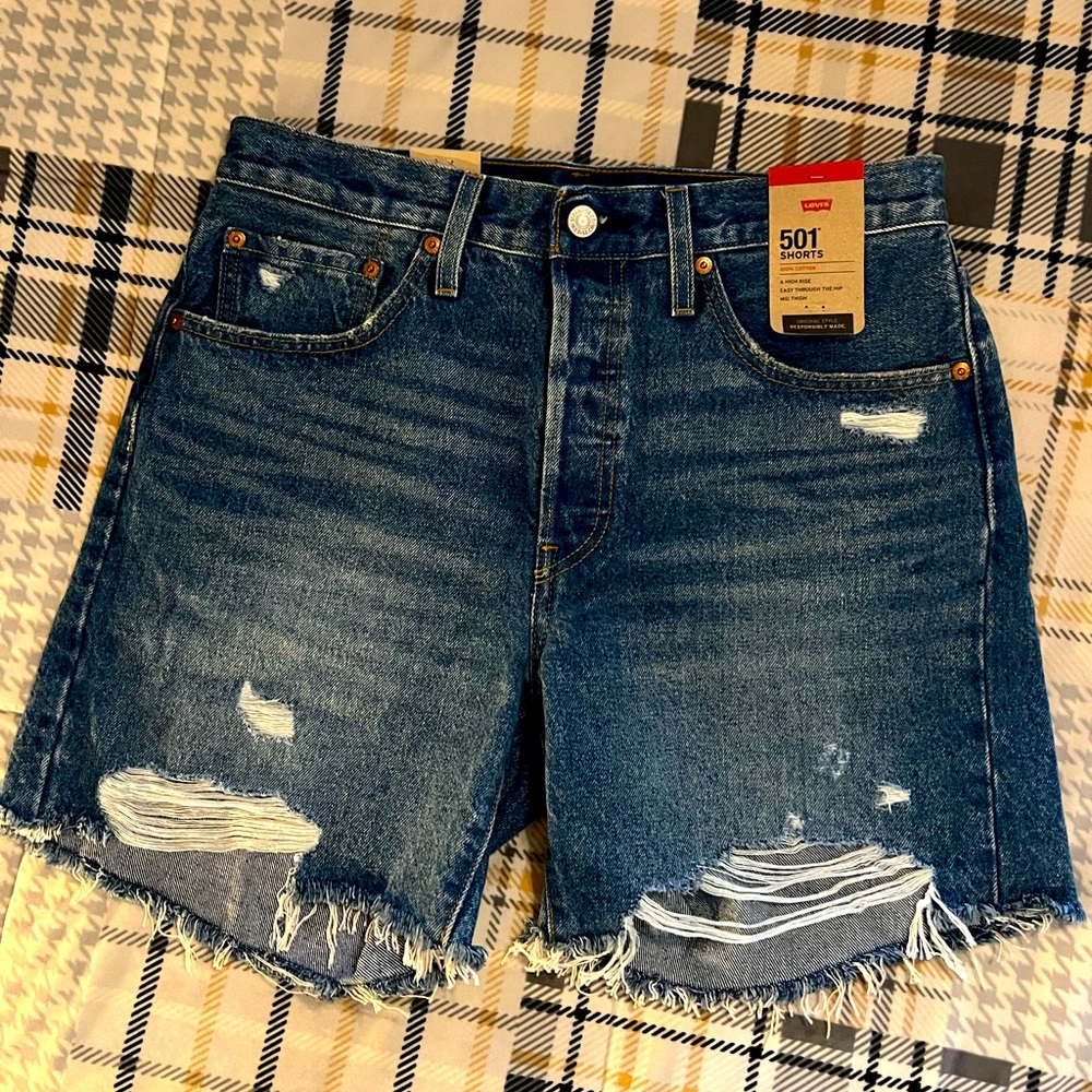 Levi’s 501 High rise shorts shorts